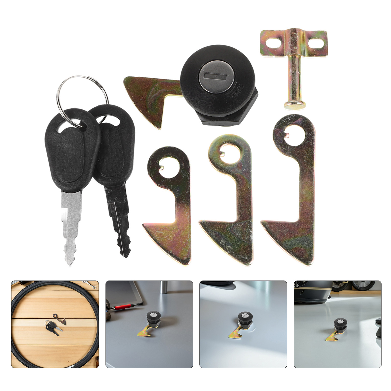 2 zestawy zamków do bagażnika  – Lockbox Key Secure recenzja i cena