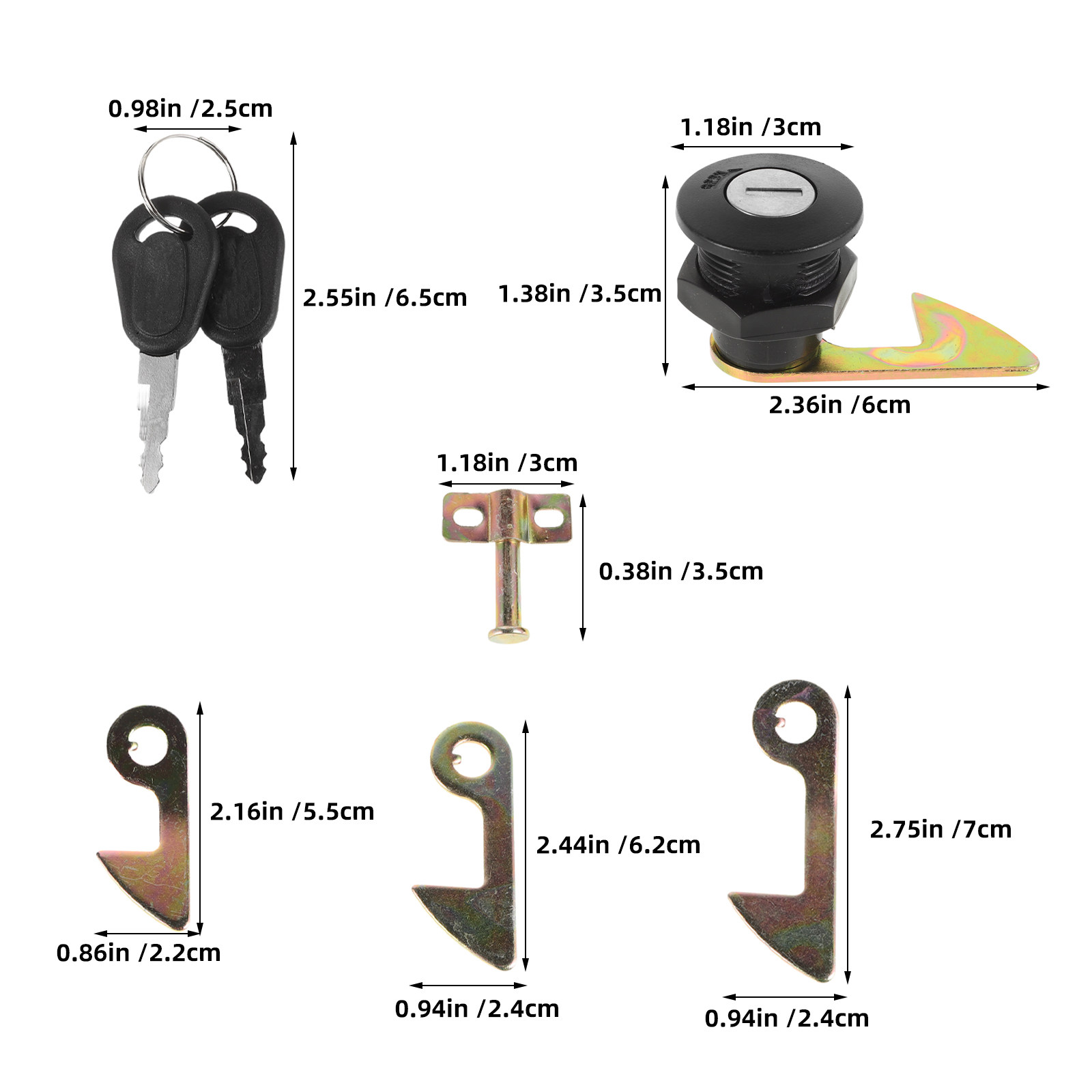 2 zestawy zamków do bagażnika  – Lockbox Key Secure recenzja i cena